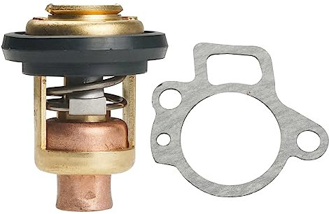 ERINER 66M-12411 Thermostat avec Joint 60 Degrés 140F pour Moteur Hors-Bord Yamaha 4 Temps 66M-12411-00, 6F5-12411-03