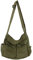 KENANLAN Canvas Umhängetasche, Hobo Umhängetasche mit Großem Fassungsvermögen und Mehreren Taschen, Freizeittaschen, Schultertasche Damen und Herren (B)
