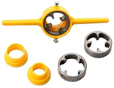 NestNook Kit di 6 strumenti per la creazione di filettature NPT per tubi in PVC (dimensioni 1/2, 3/4 e 1)
