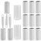 Lot de 17 Rouleau Poils Animaux (12 Rouleaux, 720 Feuilles), 3 distributeurs, 2 Housses de Protection, Rouleau Adhesif Vetement, Brosse Adhesive Poils Animaux Brosse Vetement Anti Poils