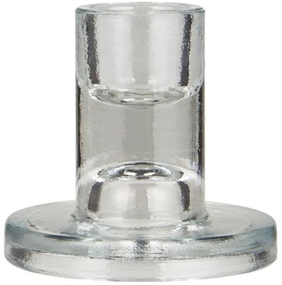 IB Laursen Kerzenhalter Glas f/2,2 cm Kerze klar H: 6 Ø: 6,5