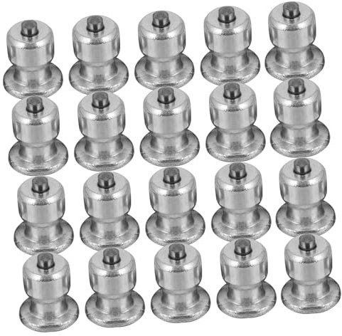 TINEASUR 50pezzi Chiodi Per Pneumatici Invernali Auto Viti Antiscivolo Chiodi Da Neve Per Pneumatici Acciaio Al Tungsteno Durevole Installazione Facile Trapano Specifico Veicolo