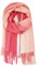Glamexx24 Schal Damen Winterschal Gefühl Langer Schal mit Fransen Baumwolle Warm Herbst Winter Farbverlauf Deckenschal und Tücher 165x 70 cm