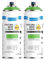 H HANSEL HOME Pintura Spray Base Agua 400ml - Para Muebles, Metal, Plástico y Madera - Ecológica y Sin Olor, Colores Duraderos - Verde Guacamole, 2 unidades