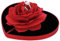 PRAOFRT Ringbox Ringschachtel Hochzeit,Ringbox hochzeit,ringbox hochzeit,Ringschatulle mit Samt Interieur, Schmuck Präsentationsbox, Herz Ringkästchen für Vorschlag Verlobung Hochzeit Zähler Display
