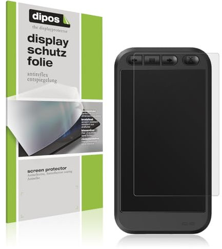 dipos I 2x Schutzfolie matt passend für Miofive S1 Dashcam Folie Displayschutzfolie, Ultra-Dünn, Case-Friendly, Fingerprint-Kompatibel