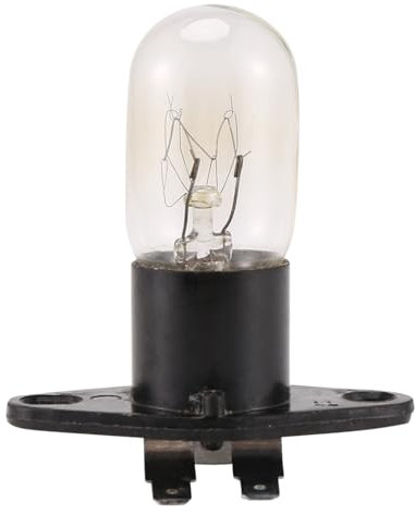 Agmoctz 1Pc Microwave Oven Global Light Lamp Bulb Base Design 250V 2A Replacement Universal