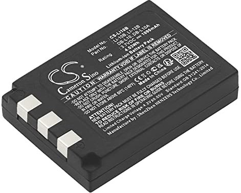 TECHTEK Battery 1090mAh compatible with [OLYMPUS] Camedia C-470 Zoom, Camedia C-50 Zoom, C-5000 C-60 C-70 C-7000 C-760 Ultra C-765 Ultra C-770 D-590 X-1, X-2, X-3, X-500, Digital u500, FE-200, IR-500