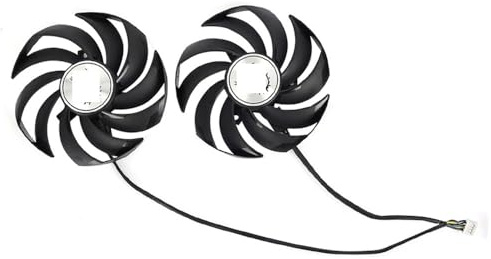 Pièce de refroidissement de l'ordinateur Ventilateur de remplacement for carte vidéo GPU 90 mm for carte graphique RTX 3060 3070 3080 3090 3060Ti 3070TI GAMING X TRIO(Fan - AB)