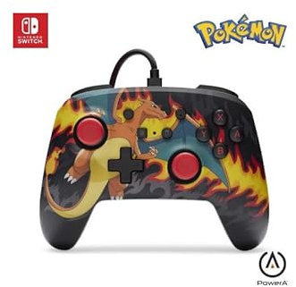 Born To Vape presente Manette Am�lior�e pour Switch - Pok�mon - Dracaufeu- Tempete et son sticker BTV exclusif collectionnable