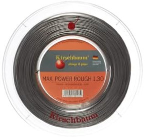 Kirschbaum Saitenrolle Max Power Rough, 1.30 mm, Anthrazit, 200m, 0105260218400016