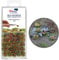War World Scenics 6mm Blumen Mischung Selbstklebende Statische Grasbüschel x 100 - Modellbau Modellbahn Landschaftsbau Diorama Miniatur Tabletop Spiele Wargame Modelleisenbahn Geländebau