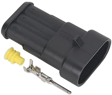 Sealey SSC3M Superseal Male Connector 3-Way Pack of 5