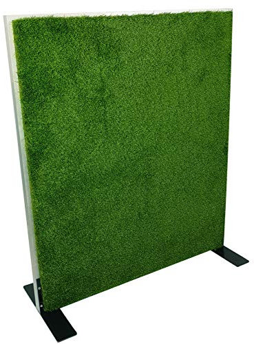 Horch Akustik Stellwand, Rasenoberfläche, Schallabsorber, mit Alurahmen, Raumteiler, Trennwand, 110cm x 160cm