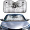 OK Cars AZ-SAA-047 Auto Sonnenschutz Frontscheibe, Sonnenblende für die Windschutzscheibe, Frontscheibenabdeckung mit MotivGlas, Maße: 130x70cm