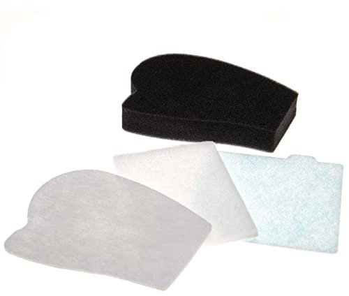 vhbw Filter Set compatible with AEG T2, T 2.1, T 2.2, T2 CH Vacuum Cleaner - 4x Spare Filter (Micro-Filter, Post-Motor Filter, Pre-Motor Filter)