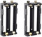 HALJIA 2PCS SMD 18650 Battery Holder, 2 × 3.7V 18650 SMD Battery Storage Box 2 Slots with Pins for SMD 18650 DIY Charging Power Supply