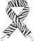 Kiwochy Taschengurt Schulterriemen Breiter Schultergurt Schwarzer Zebradruck Handtaschen Schulterriemen Canva Riemen Breite 2 Längenverstellbarer 31,5-51 Karabiner in Silber für Taschen Handtaschen