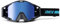 IMX RACING SAND Motorrad Schutzbrille | Iridium und Klares Visier inklusive | Anti-Beschlag und Anti-Kratz Linse | Nasenschutz | Breites 45mm Band mit Silikondruck | Drei Lagen Schaum
