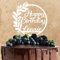 Wunschtext Cake Topper aus Acryl zum Geburtstag | Happy Birthday | personalisiert mit Wunschnamen | Kuchendeko Tortenstecker | weiß | Kuchendekoration und Tortenschmuck 100% Made in Germany