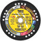 1 x SabreCut SCDME7610 76mm (3) x 10mm Foro sottovuoto brasato per metalli Taglio smerigliatrice angolare Sega circolare Disco diamantato