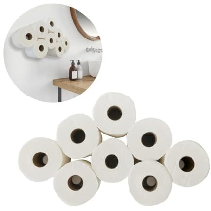 Moose Goods Cloud Toilettenpapierhalter - Rustikales Badezimmer-Dekor, Taschentuchhalter für Badezimmer, platzsparender Wand-WC-Papierhalter, lustiger Toilettenpapierhalter - Taschentuchhalter für