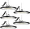 5 Pack 300W UFO LED High Bay Light, Hallenstrahler 40000LM, 6000K Kaltweiß UFO LED Werkstattlampe, IP65 Wasserdichte Industrielampe High Bay Licht für Turnhalle Fabriken,Garage,Lagerhaus Beleuchtung