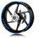 PuLaif Streifenaufkleber Motorrad-Felgen-Abziehbild-Innenring-reflektierende Aufkleber-Folie Für Yamaha-nmax (Color : Blu)