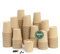 MAXI PRODUCTS - 500 unidades Vasos Café Desechables - Vasos Cartón - Vasos Desechables Catering - Vasos Café para Llevar - Vasos Kraft 200 cc - APTO BEBIDAS CALIENTES Y FRÍAS