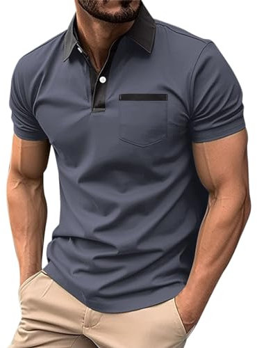 Personalised Embroidered Your Text Polo Shirt, Casual Workwear Office Unisex Adult Polo Top red Hawaiian Shirt Boys Kayak Clothing Mens Vest for Men UK Winter 3XL