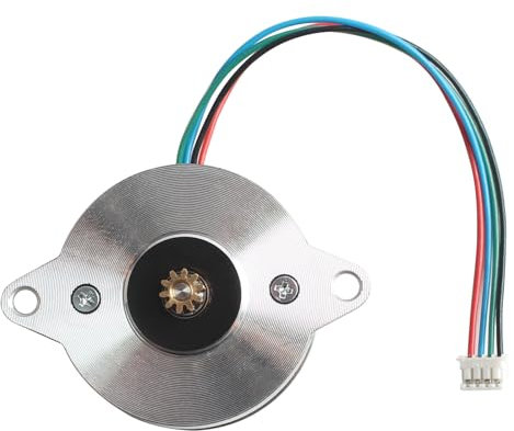 BCZAMD 3D Ptrinter Zubehör - Neptune4 Pro 4 Plus Max Extruder Teil - Hot End Stepper Motor: 10 Zähne Getriebe mit Anschlusskabel 2 Phasen 1A 1.8 Grad Direkt Drop in Ersatz