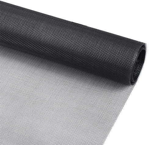 (36 in. x 100 ft. Black) Fiberglass Screen Roll for Window, Door or Patio Screening and Replacement.