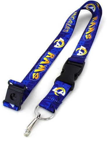 aminco NFL Los Angeles Rams Graffiti Lanyard