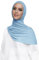 Lina & Lily Damen Instant Hijab Kopftuch Ready-To-Wear Modal Jersey (Hellblau)