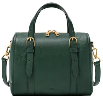 Fossil Women's Carlie Satchel Bag, Green