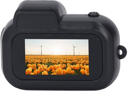 Mini Llavero Cámara, 1080P 2MP Mini Llavero de Cámara Tamaño Pulgar, Videocámara Súper Pequeña para Estudiantes, Aficionados (con Tarjeta de Memoria pequeña de 32G)