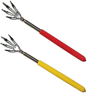 FRCOLOR Rascador De Espalda Extensible Portátil De 3 Piezas Para Mascotas (color Aleatorio)
