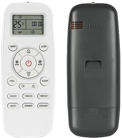DG11L1-03 Mando a Distancia Compatible con Hisense Aire Acondicionado AC Controlador DG11L1-01 DG11L1-04 DG11L1-12 CA35YR03 CA35YR03G AN20DBG AS-09UR4RYDDJ01G AS-09UR4RYRCA01G AS-09UR4SDC Sustitución