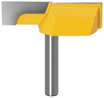 1pc Cleaning Bottom Router Bits With 8mm Shank,2-1/4 Cutting Diameter For Surface Planing Router Bit