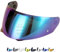 Everalo Kompatibel mit Hjc i90 Visier - i91 - Hj33 - Helmvisier Hj 33 Pinlock Ready - Anti-Kratzer und Anti-Beschlag (Regenbogen)