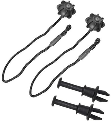 DEMULAX Cordón for Bandeja de paquetería, for Seat, for Ibiza 6L 6J 6F, Correa for Bandeja de paquetería for Maletero Trasero Z5867769 Cuerda de sujeción para Maletero de vehículo