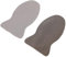 Beavorty 1 Paar Handyspiel Fingerhandschuhe für Gaming Handschuhe zum Fingerhülle für Spiele Anti-Schweiß-Gaming-Handschuhe Daumen Ärmel Ballaststoff Light Grey