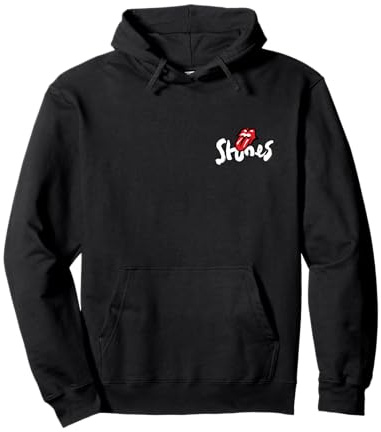 Offizielles The Rolling Stones Brush Art Logo für Band Merch Pullover Hoodie