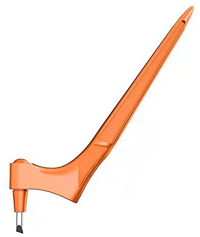 quanolo Craft Cutting Tool - 1+1 Free | Slice with Surgical Precision – FineSlice Cuts What Scissors Can’t (Orange-X2PCS)