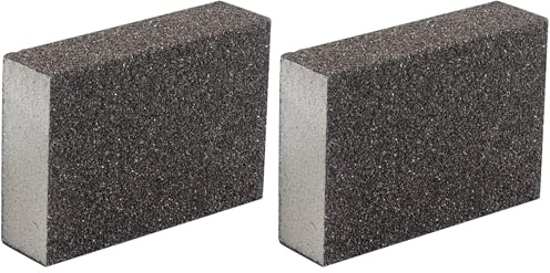 Draper 10109 Medium - Coarse Grit Flexible Sanding Sponge, Blue (Pack of 2)