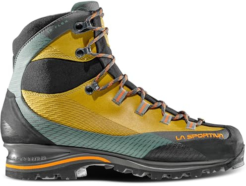 LA SPORTIVA Herren Trango TRK Leather GTX Schuhe | mit GORE-TEX, Vibram-Sohle & 3D Flex für Trekking, Klettersteig & Backpacking.