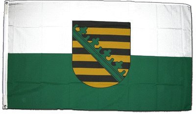 Flagge Deutschland Sachsen - 60 x 90 cm