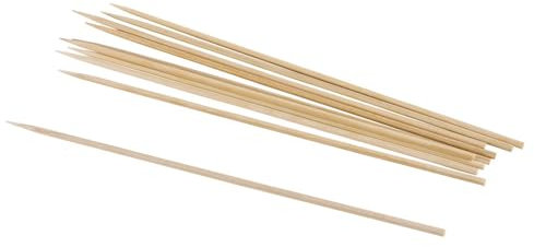 Rayher Baguettes en Bois de 3 mm de diamètre, 20 cm de Long, SCT. -ls 10 pièces -