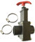 Medipool Absperrschieber PVC, 38mm + 2 STK. V2A Schellen