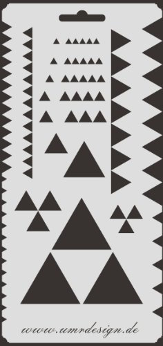 Scrapbooking Schablone S-018 20cm X 10cm